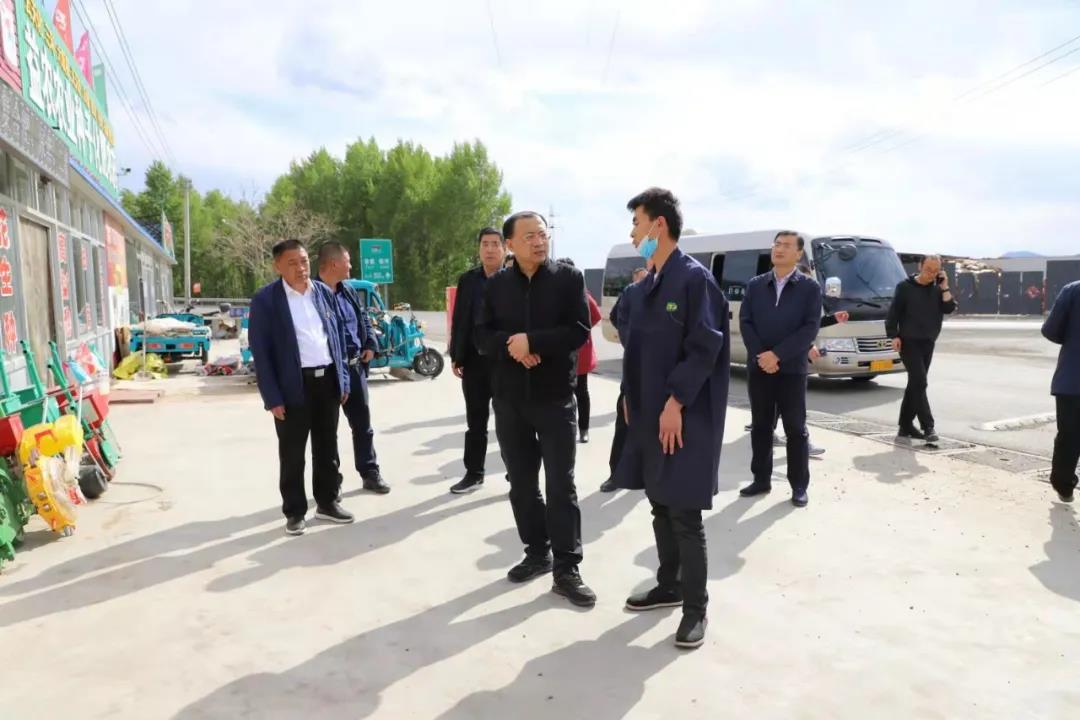 阜蒙县委书记刘彦鸿调研春耕备耕工作