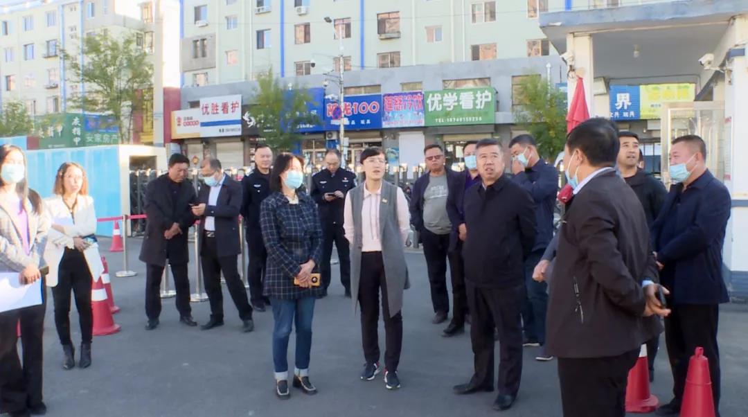市人大常委会副主任彰武县委书记刘江义带队督导检查省级文明县城创建