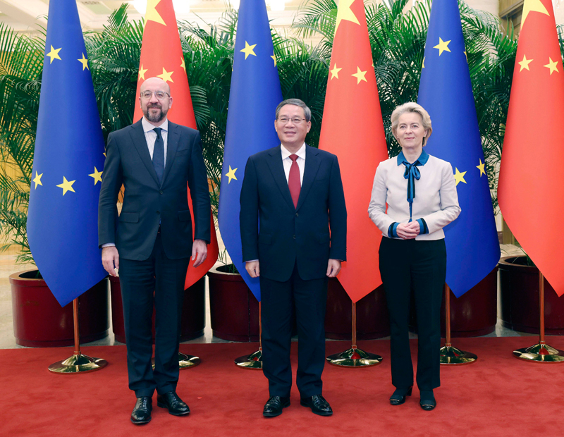 Li Qiang co-chaired the 24th China-EU Leaders’ Meeting with European Council President Michel and European Commission President von der Leyen – Fuxin Municipal People’s Government Public Information Network